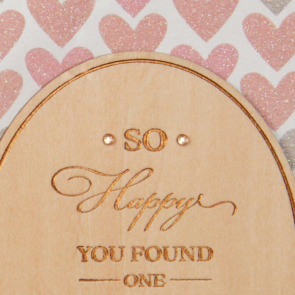 Oval Plaque Text Wedding Card Fifth Alternate Image width=&quot;1000&quot; height=&quot;1000&quot;