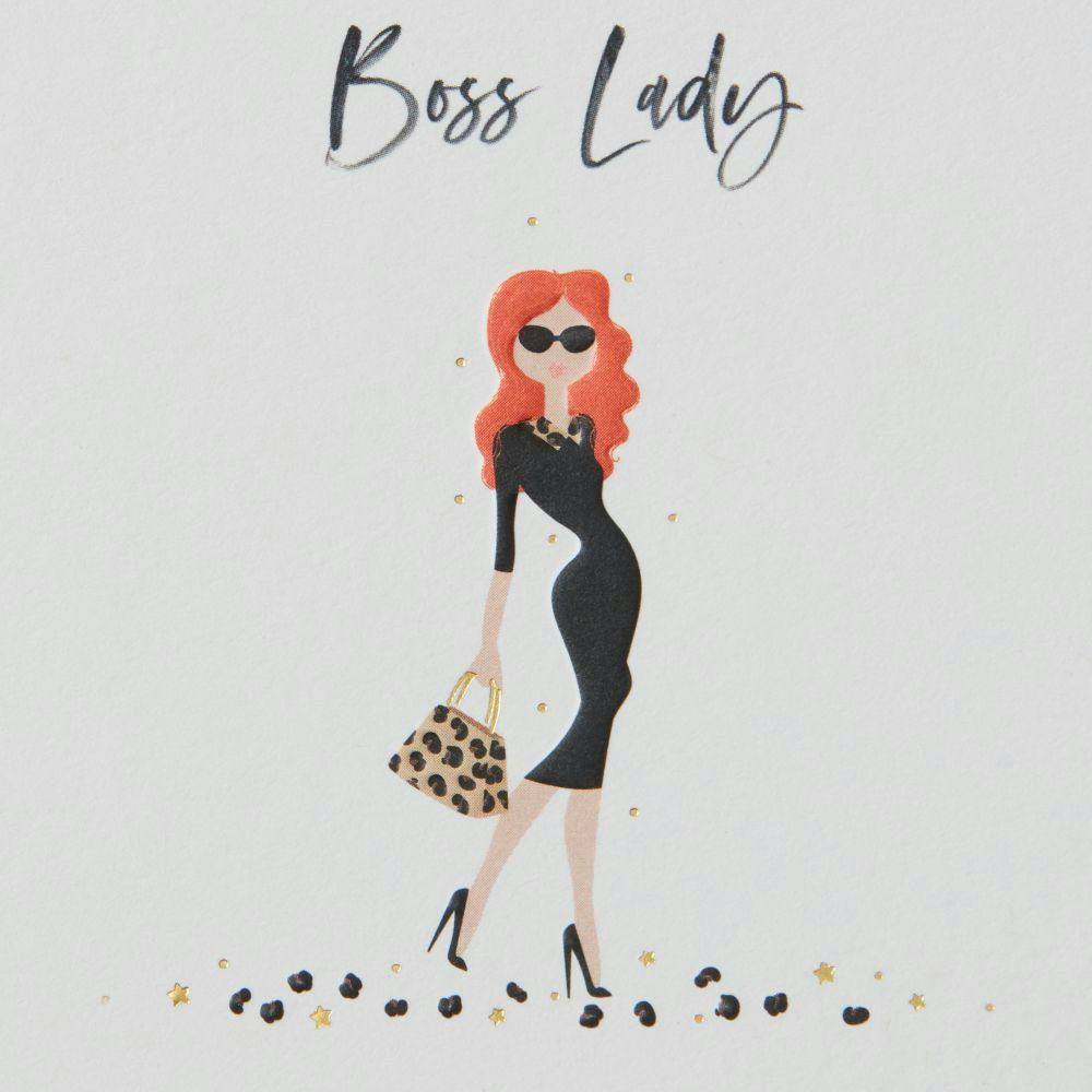 Boss Lady Birthday Card Fifth Alternate Image width=&quot;1000&quot; height=&quot;1000&quot;