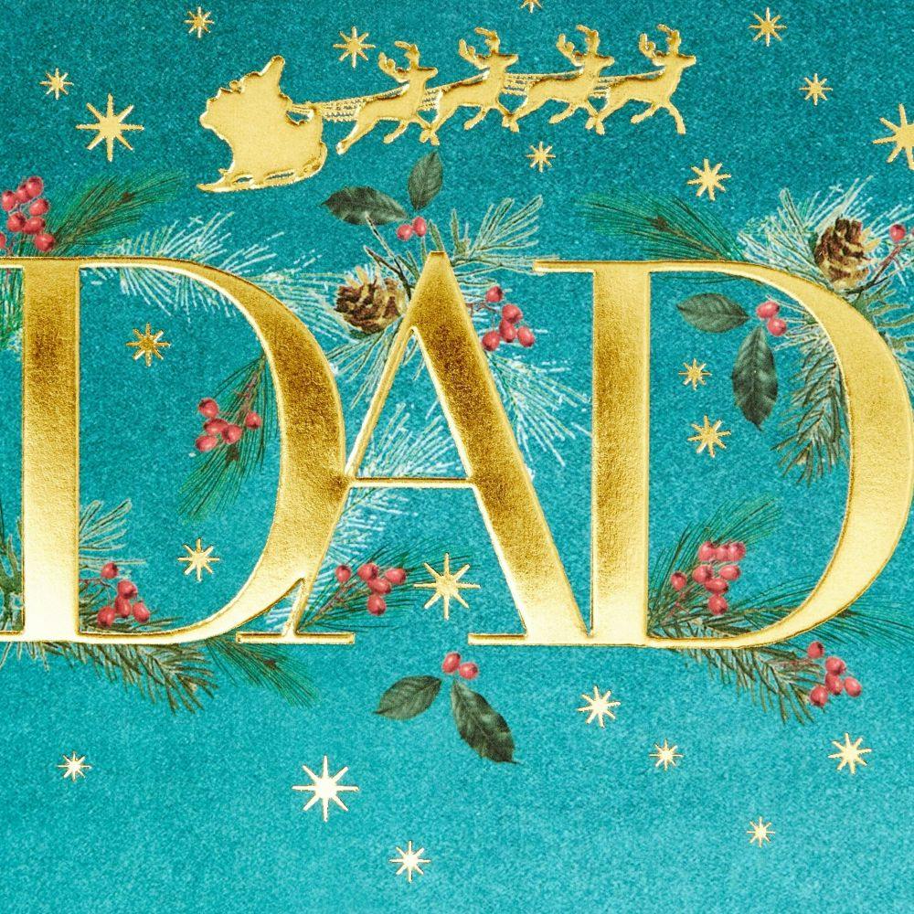 Elegant Dad Type Christmas Card Third Alternate Image width=&quot;1000&quot; height=&quot;1000&quot;