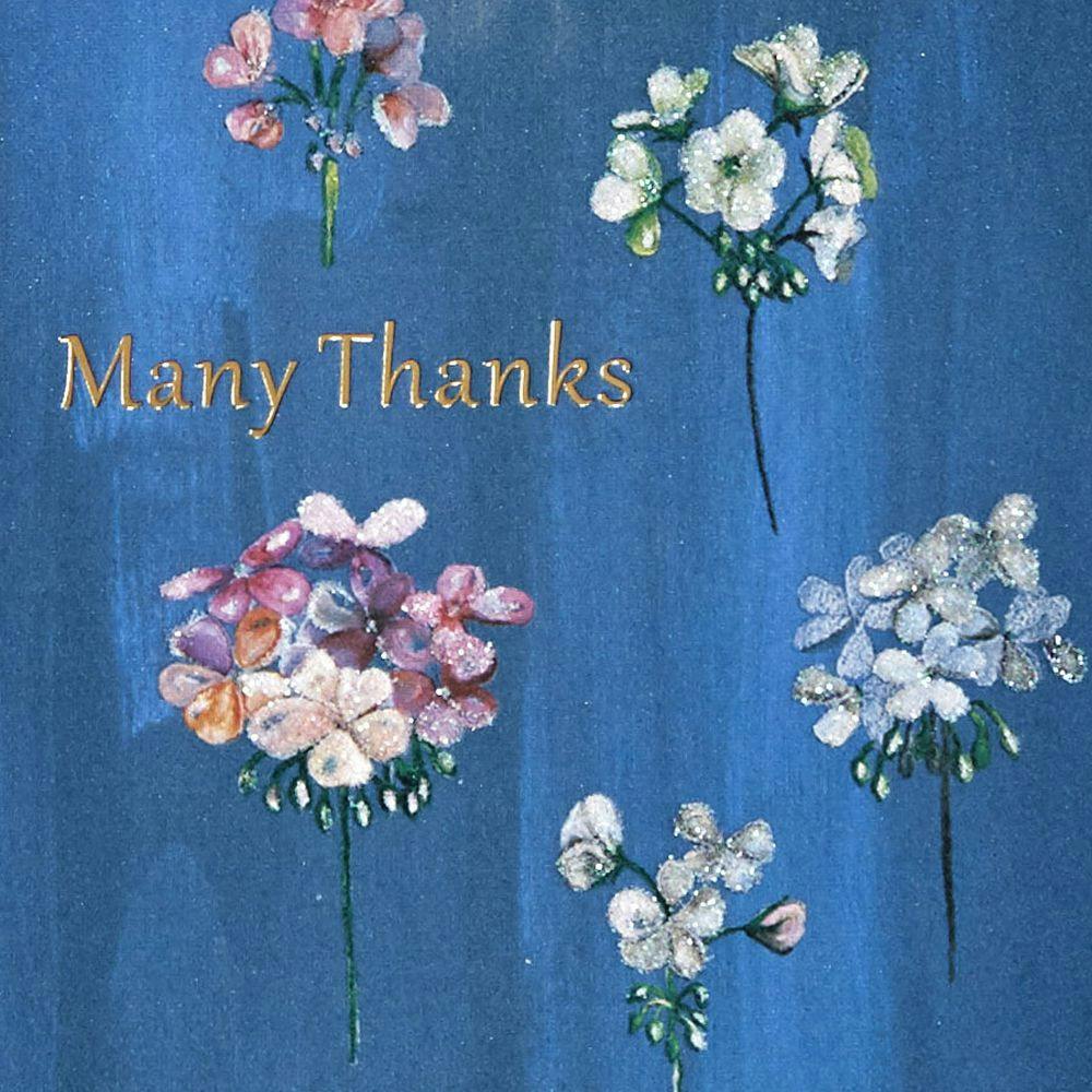 Tiny Floral Pattern Thank You Card Fifth Alternate Image width=&quot;1000&quot; height=&quot;1000&quot;