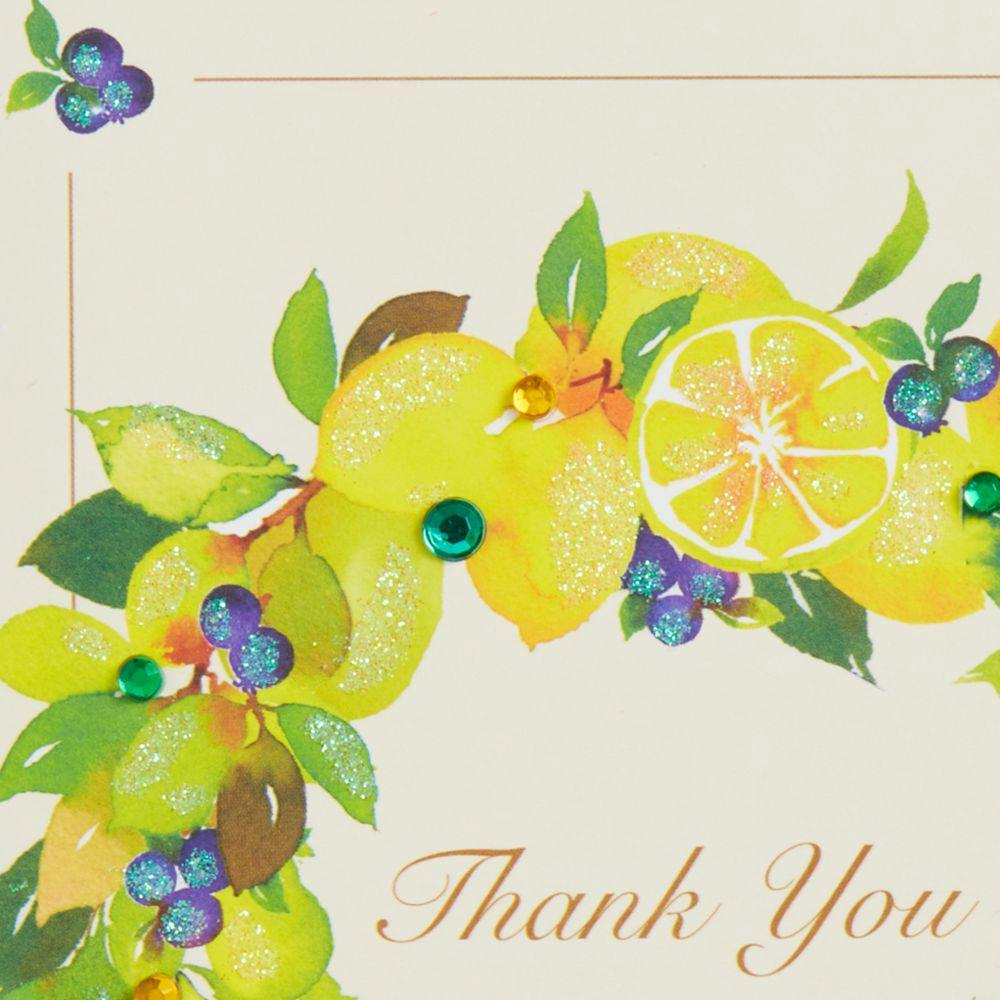 Lemon Wreath Thank You Card Fifth Alternate Image width=&quot;1000&quot; height=&quot;1000&quot;