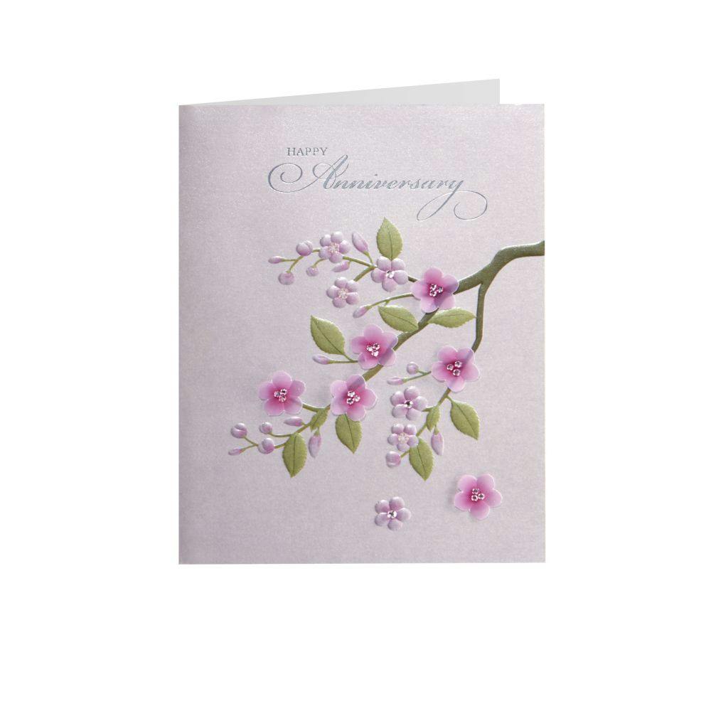 Cherry Blossom Anniversary Card Sixth Alternate Image width=&quot;1000&quot; height=&quot;1000&quot;