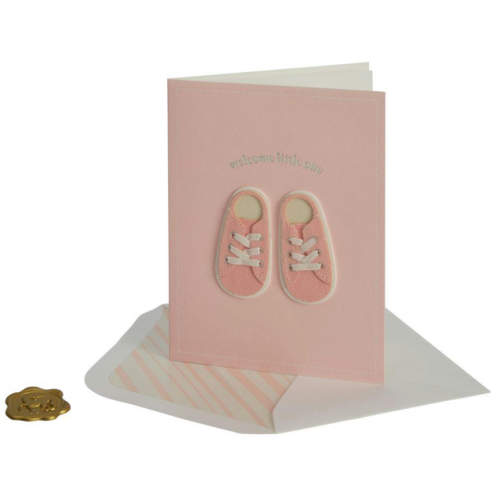 Baby Sneakers Girl New Baby Card Seventh Alternate Image width=&quot;1000&quot; height=&quot;1000&quot;