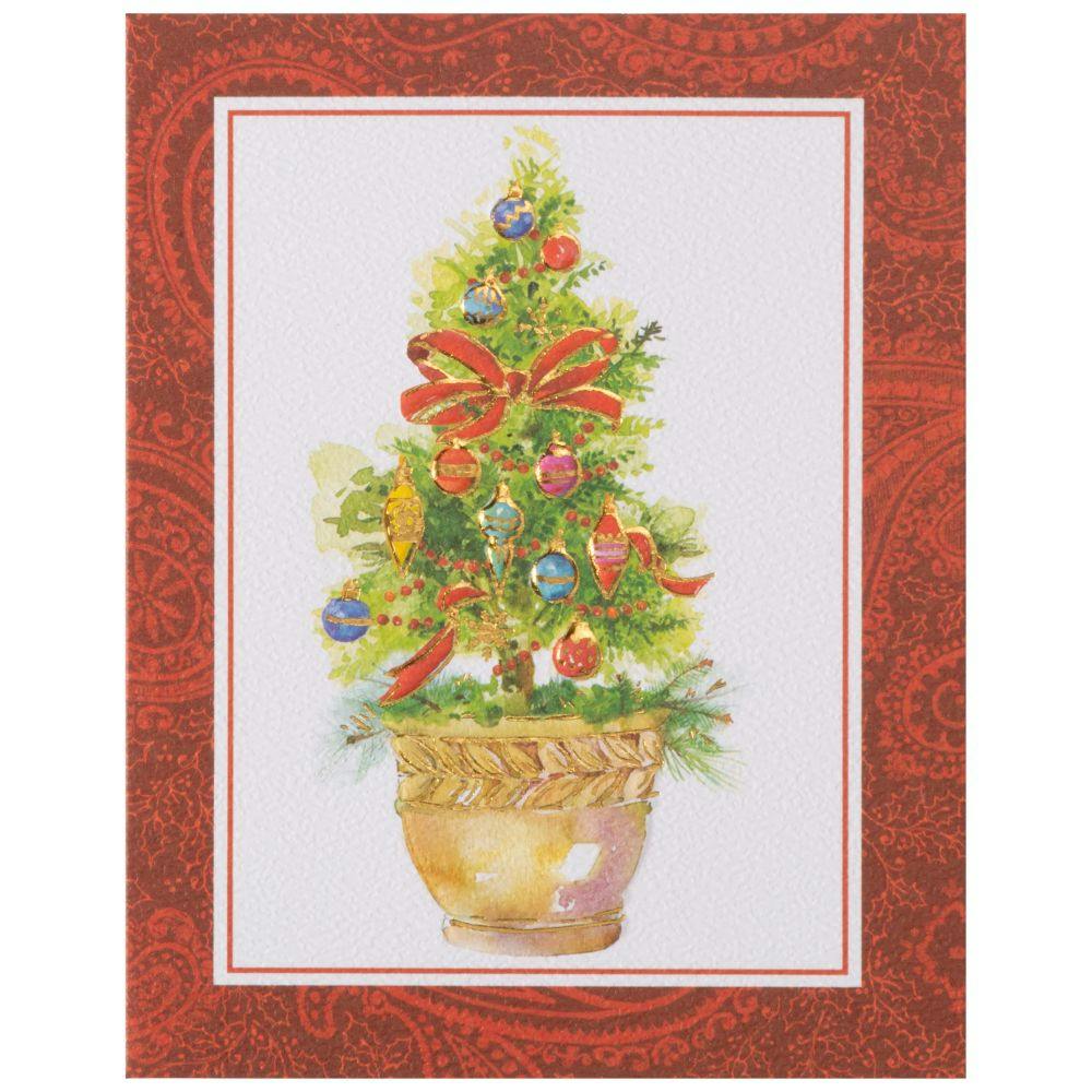 Topiary Tree 10 Count Boxed Christmas Cards First Alternate Image width=&quot;1000&quot; height=&quot;1000&quot;