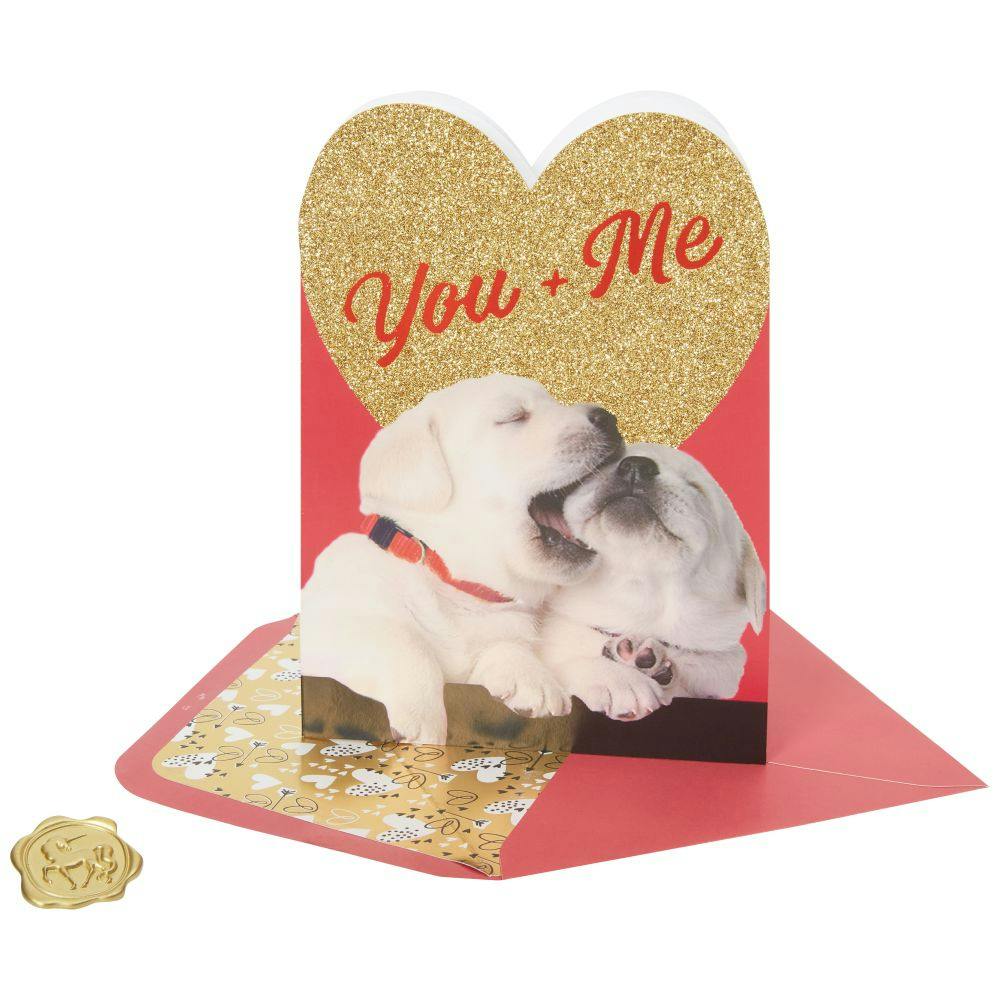 Puppy Couple Valentine&#39;s Day Card Sixth Alternate Image width=&quot;1000&quot; height=&quot;1000&quot;