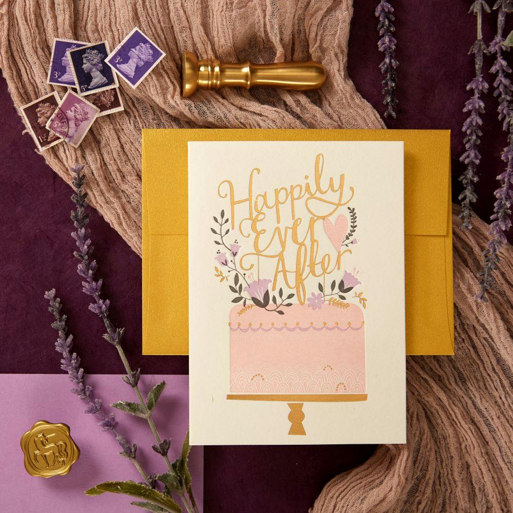 Happy Ever After Topper Wedding Card Eighth Alternate Image width=&quot;1000&quot; height=&quot;1000&quot;
