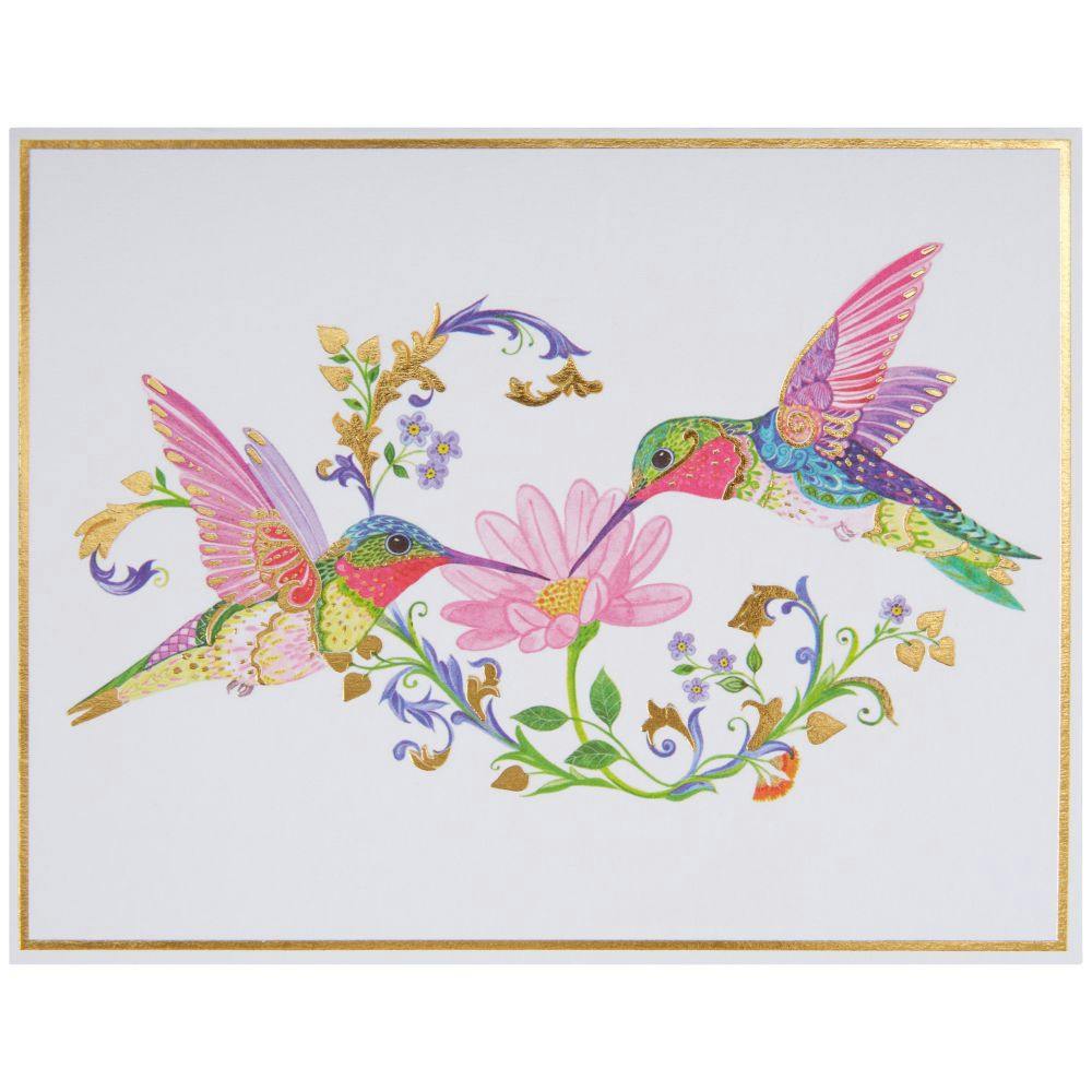 Hummingbirds Boxed Note Cards Third Alternate Image width=&quot;1000&quot; height=&quot;1000&quot;