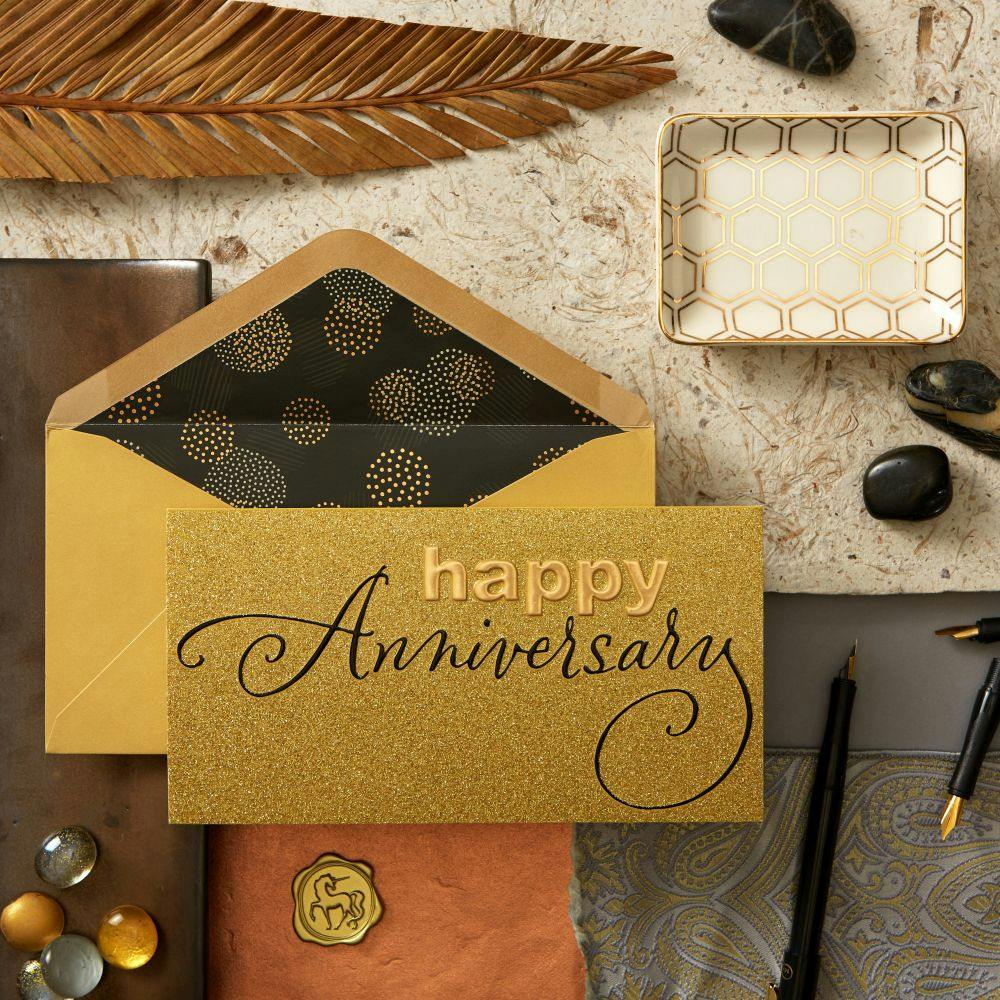 Anniversary Lettering Anniversary Card Eighth Alternate Image width=&quot;1000&quot; height=&quot;1000&quot;