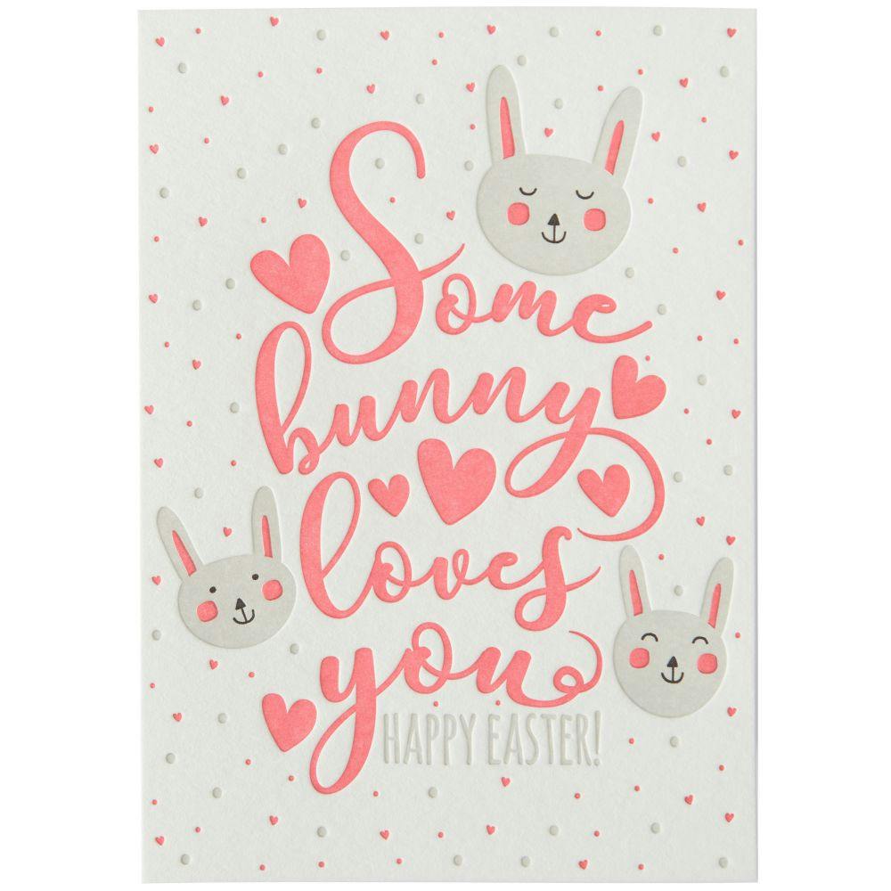Somebunny Loves You Easter Card First Alternate Image width=&quot;1000&quot; height=&quot;1000&quot;