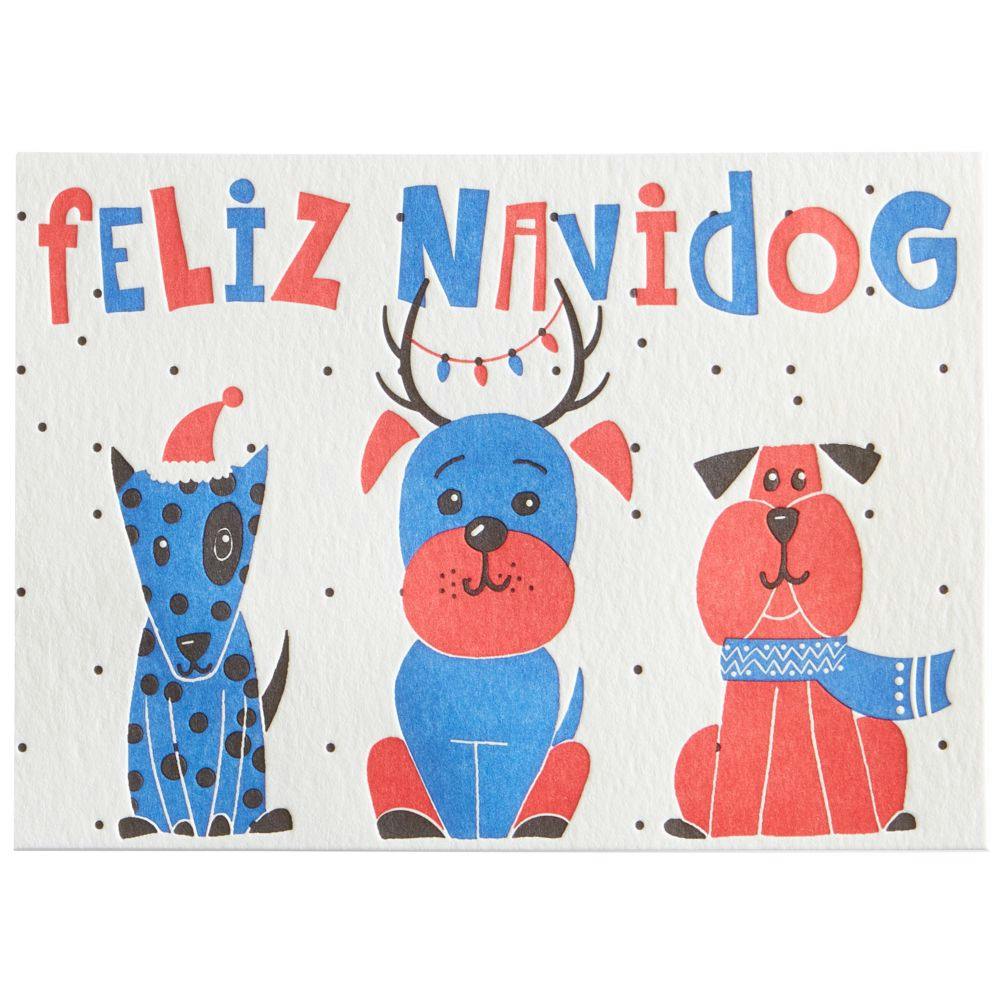 Feliz Navidog Christmas Card  First Alternate Image width=&quot;1000&quot; height=&quot;1000&quot;