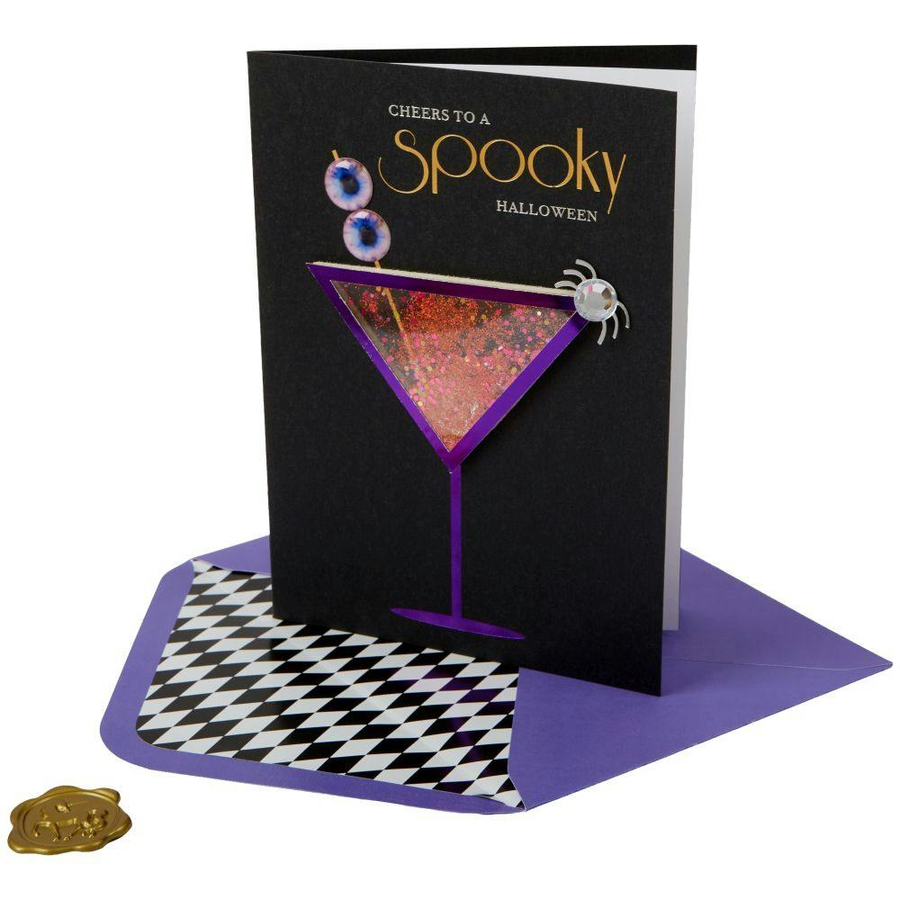 Spooky Cocktail Halloween Card Sixth Alternate Image width=&quot;1000&quot; height=&quot;1000&quot;
