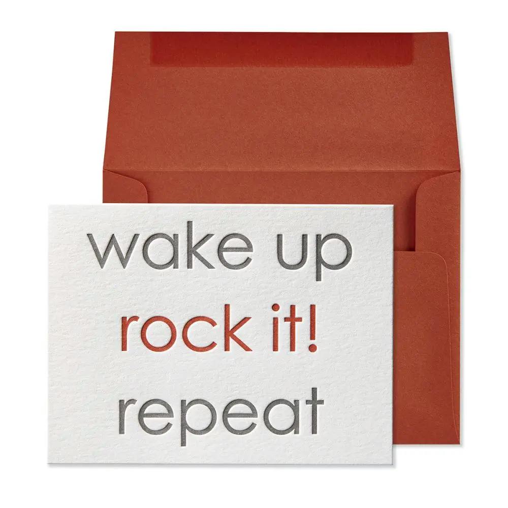 Wake Up Rock It Friendship Card Main Product Image width=&quot;1000&quot; height=&quot;1000&quot;