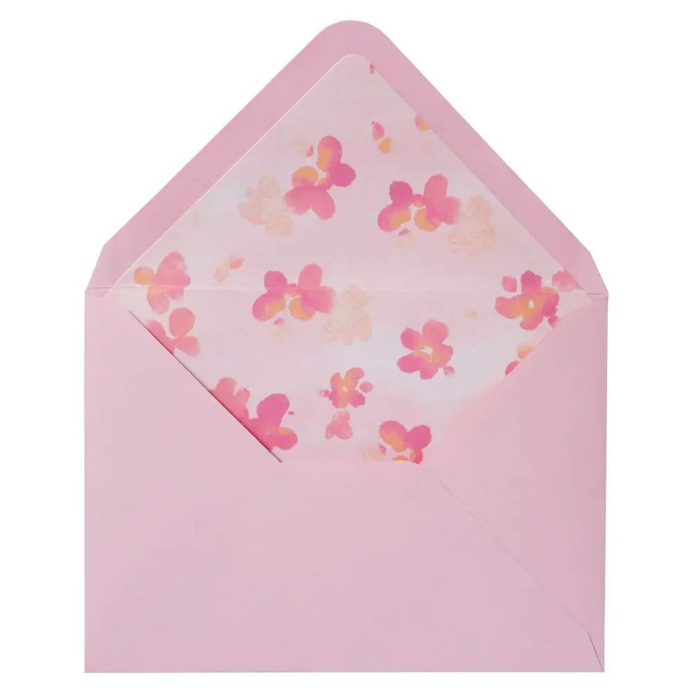 Bird in Flowers Mother&#39;s Day Card envelope