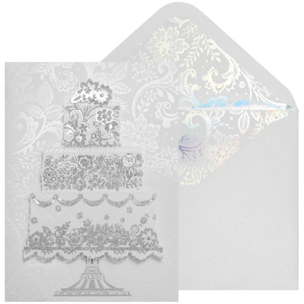 Oversize Elaborate Cake Wedding Card Main Product Image width=&quot;1000&quot; height=&quot;1000&quot;
