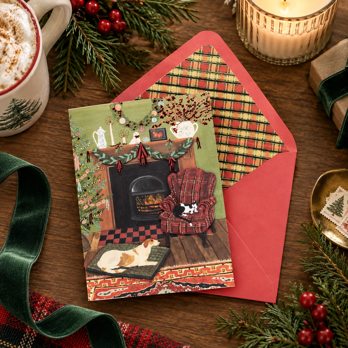 Single Christmas Card
