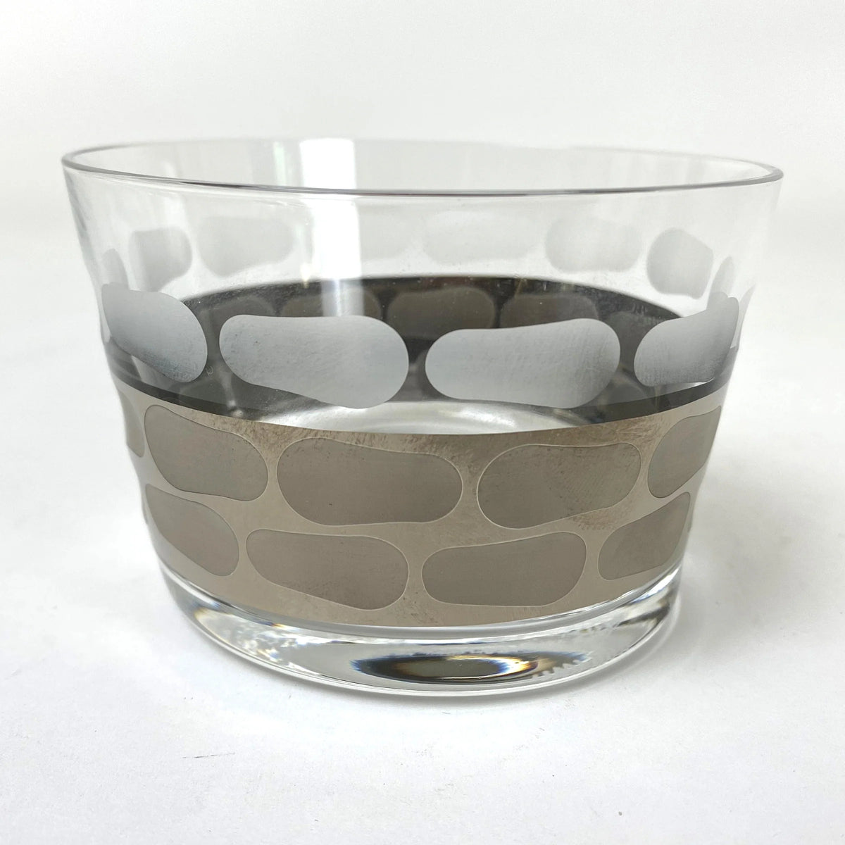 Truro Glass Small Bowl - Platinum