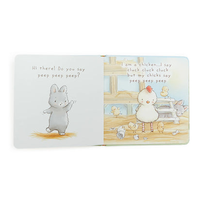 Who Says Peep Peep Board Book