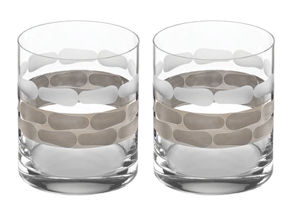 Truro Double Old Fashioned Set of 2 - Platinum