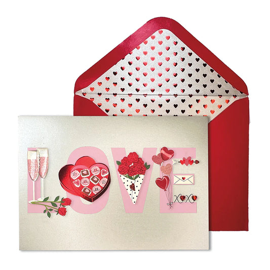 LOVE Icons Valentine's Day Card