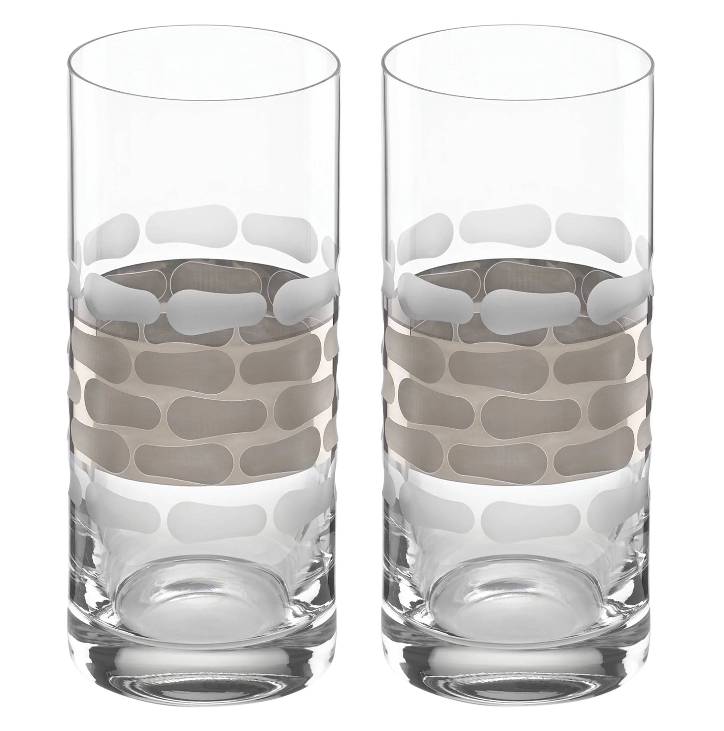 Truro Highball Set of 2 - Platinum