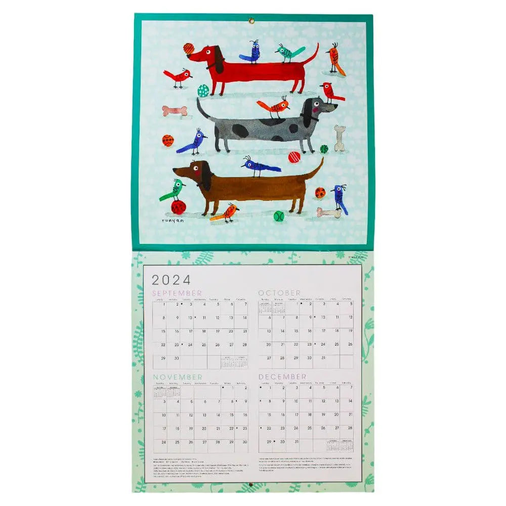 Dogs Galore 2025 Wall Calendar