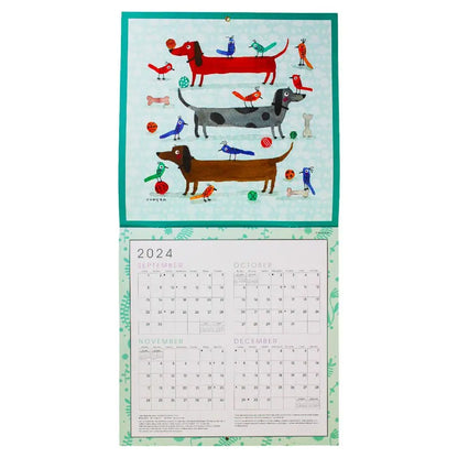 Dogs Galore 2025 Wall Calendar