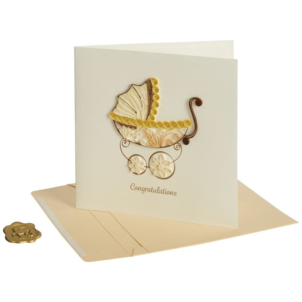 Bassinet Baby Card