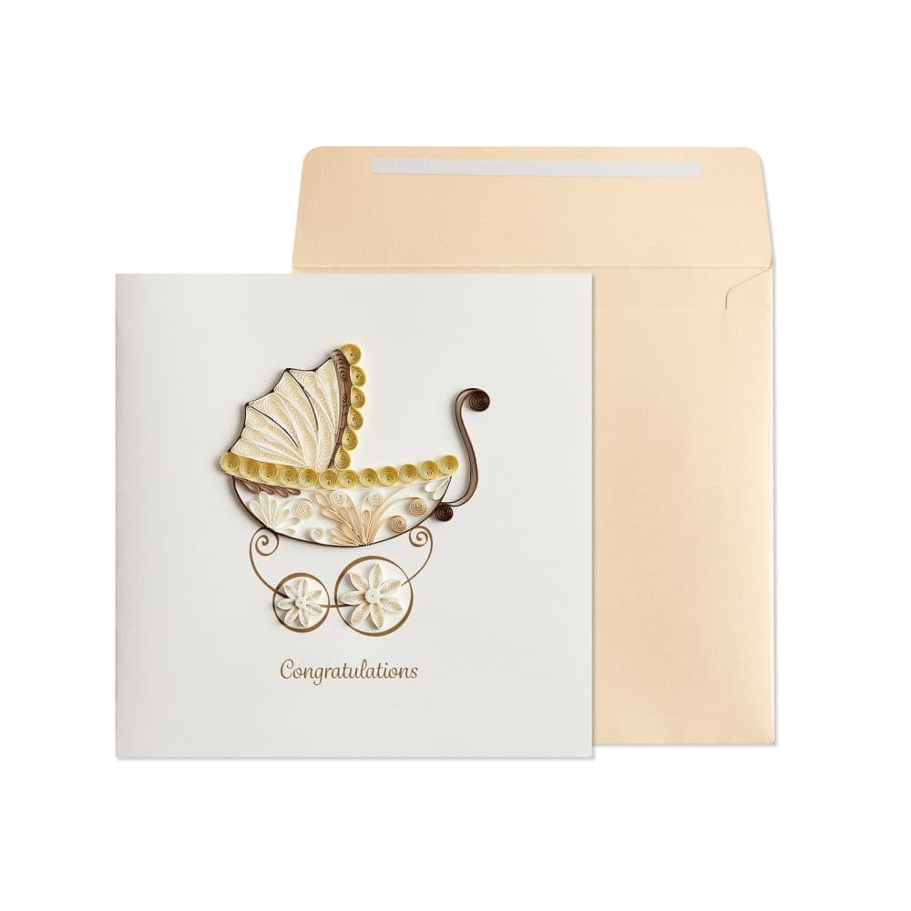 Bassinet Baby Card