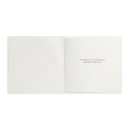Bassinet Baby Card