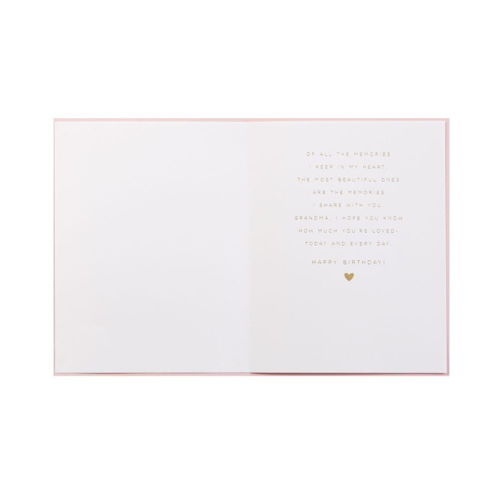 Grandma Hearts Birthday Card
