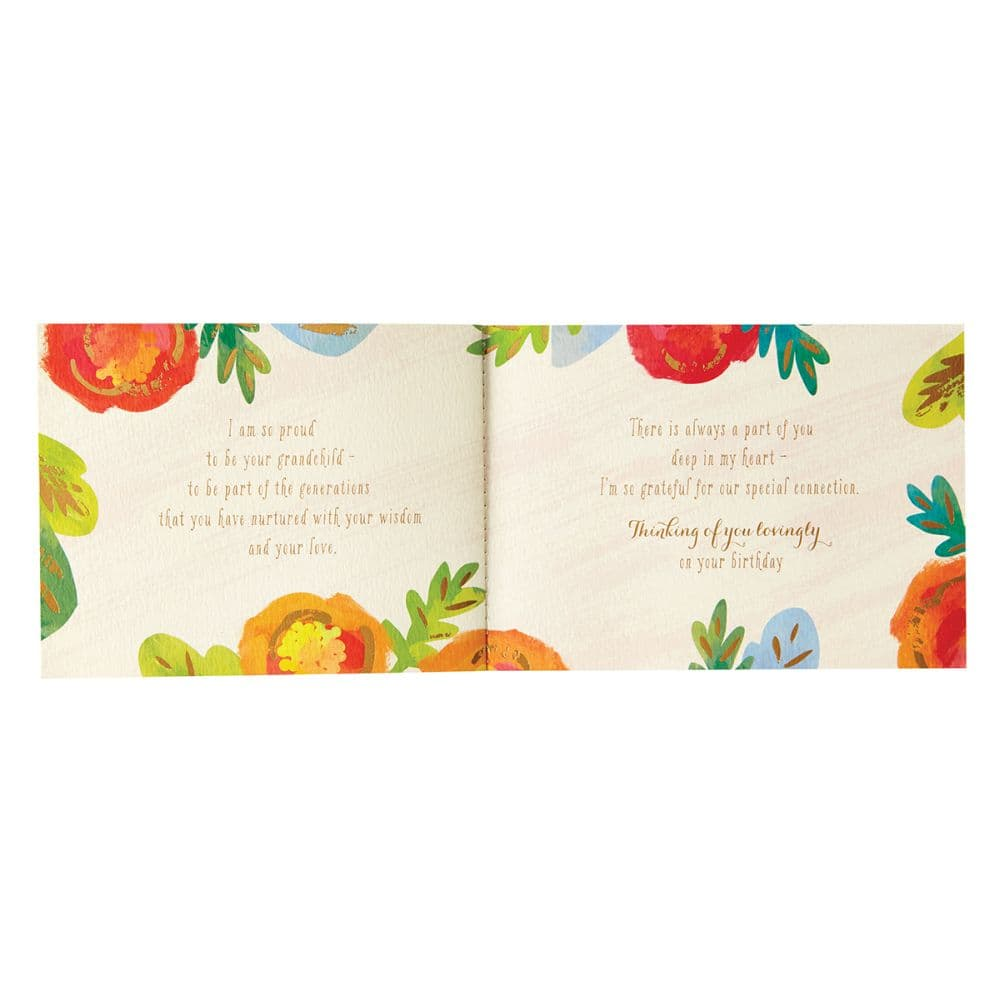Grandma Card With Flowers