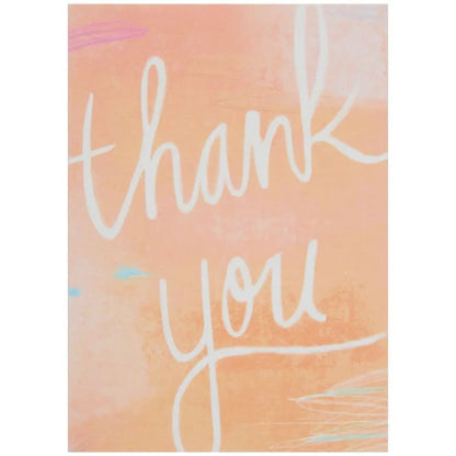 Thank You Script Thank You Card