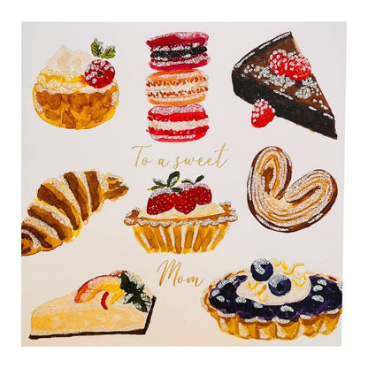 Pretty Pastries Mother's Day Card