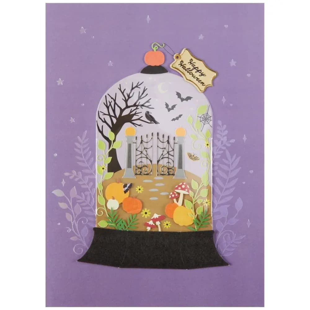 Terrarium Halloween Card