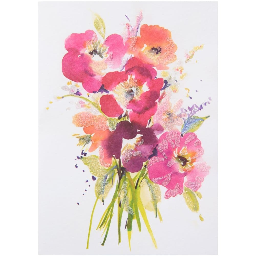Watercolor Florals Boxed Note Cards