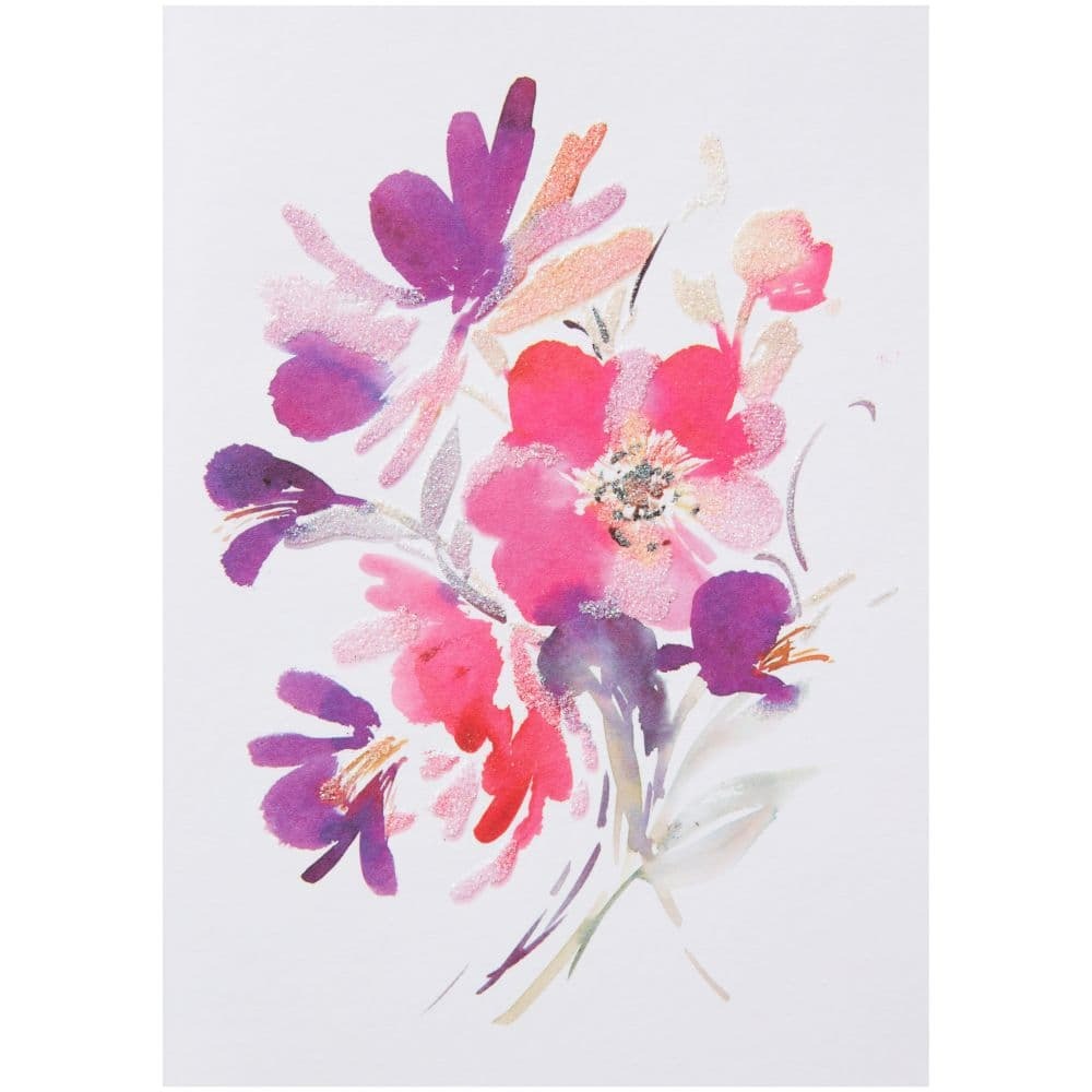 Watercolor Florals Boxed Note Cards