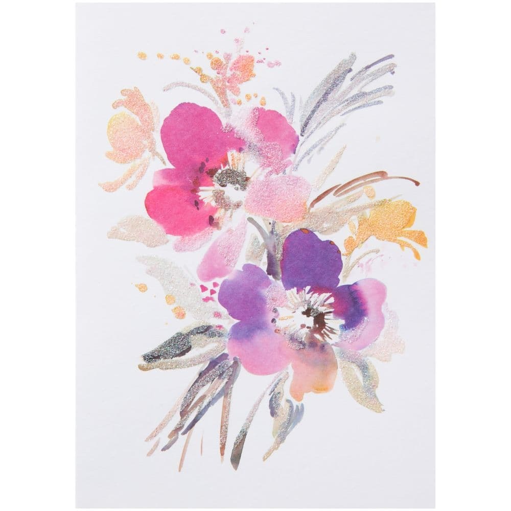 Watercolor Florals Boxed Note Cards