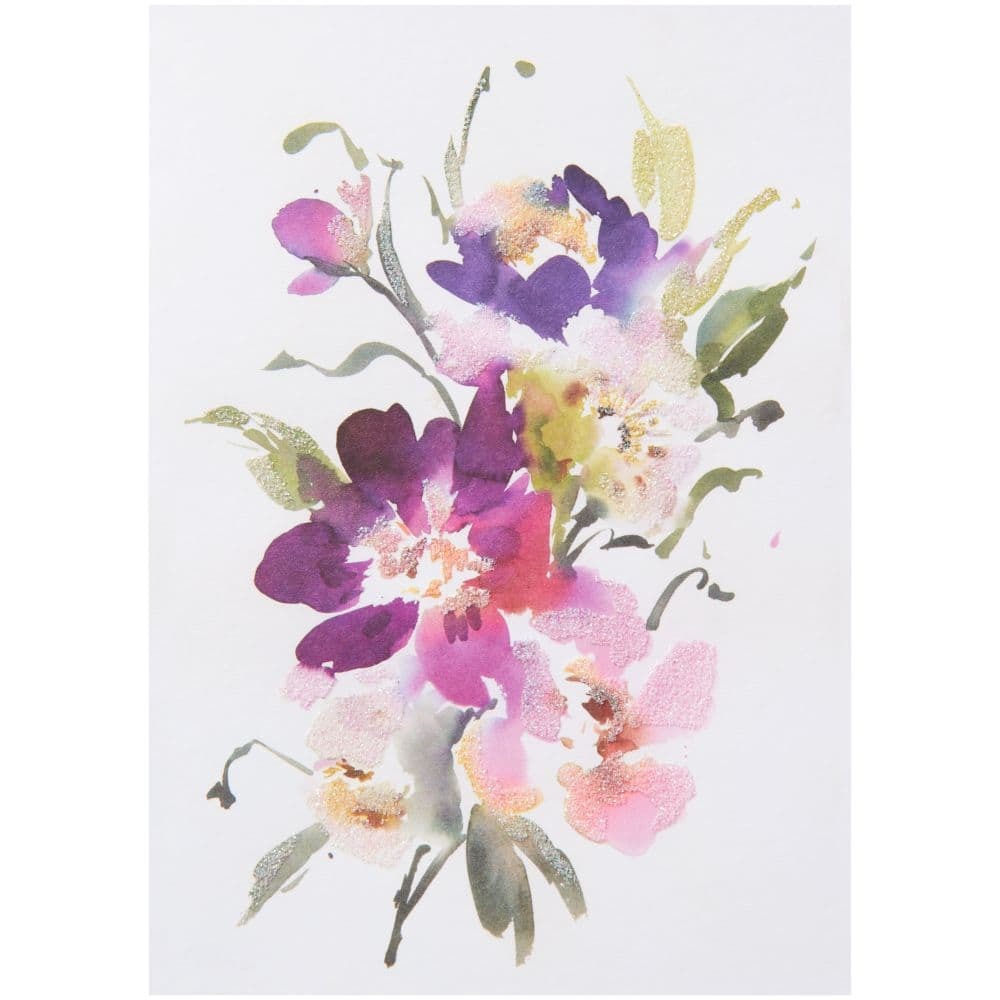 Watercolor Florals Boxed Note Cards