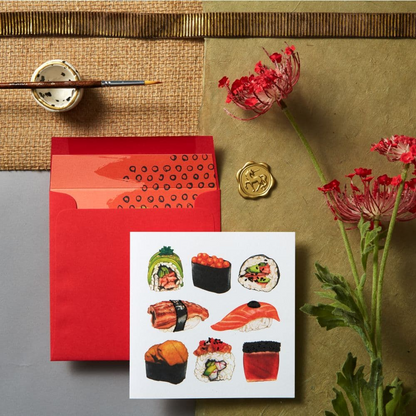 Sushi Blank Card