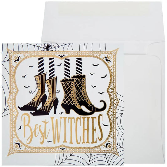 Best Witches Halloween Card