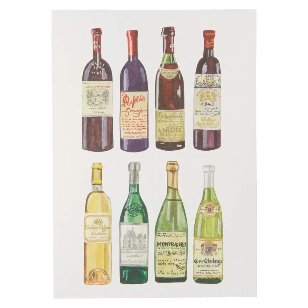 Bottles of Wine Father's Day Card