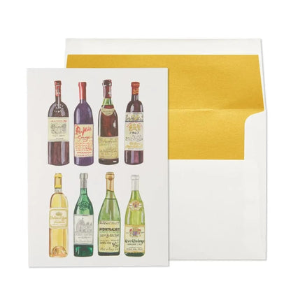 Bottles of Wine Father's Day Card