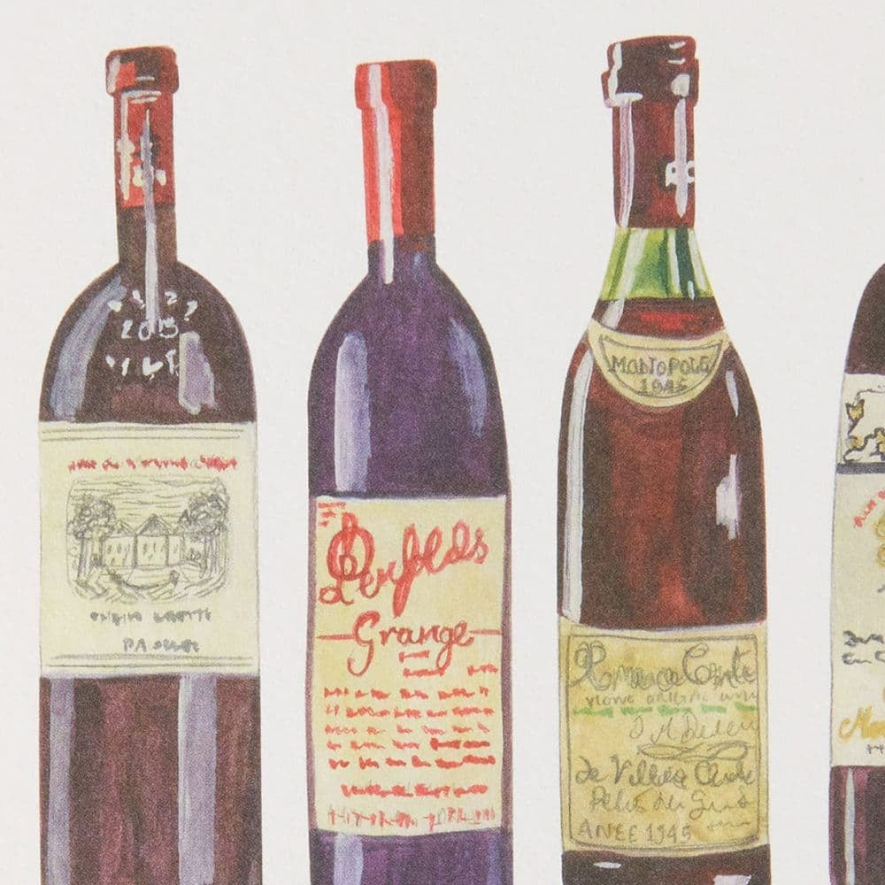 Bottles of Wine Father's Day Card