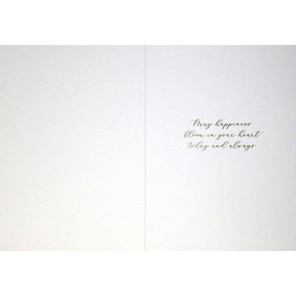 Floral Cross Easter Card