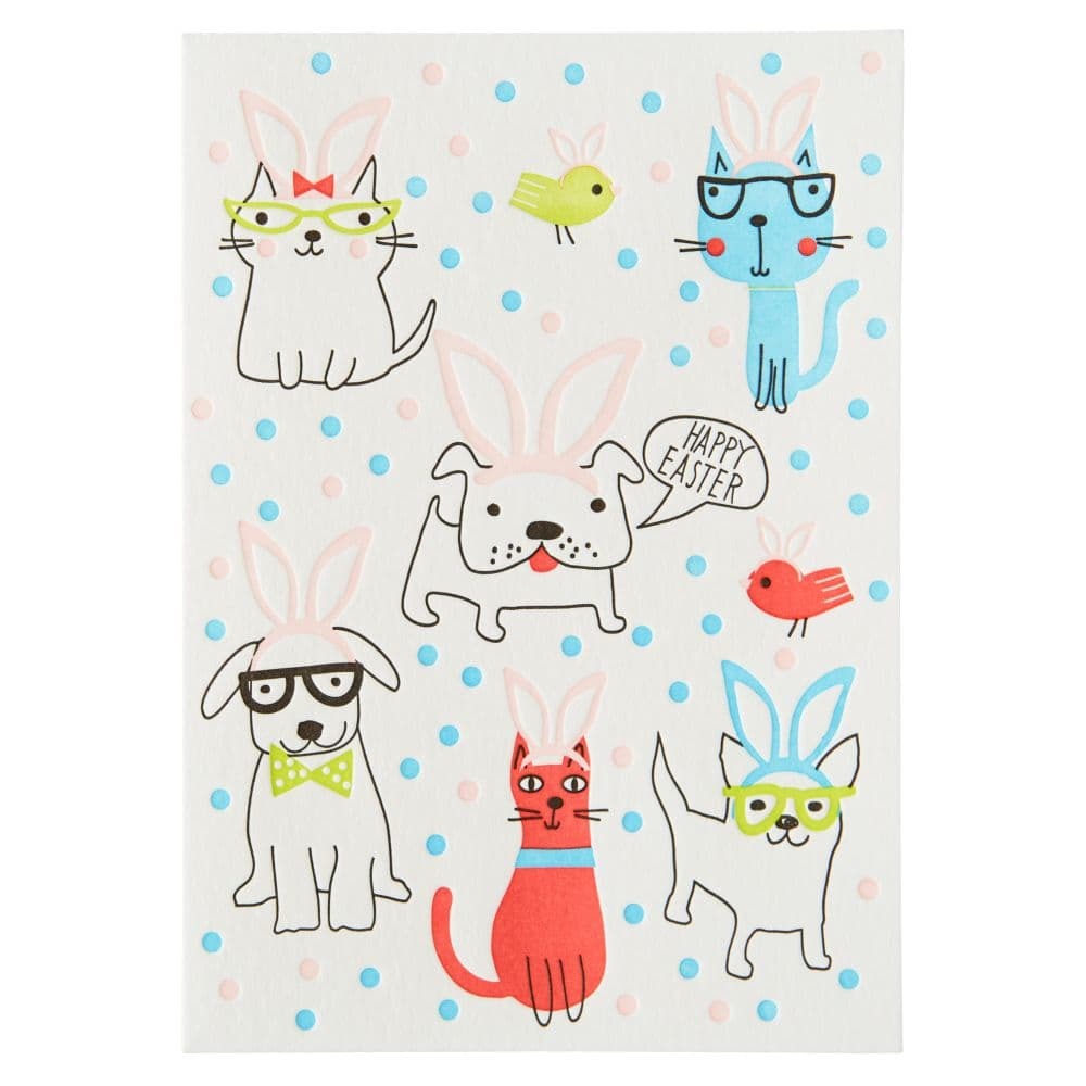 Furry Friend Easter Card