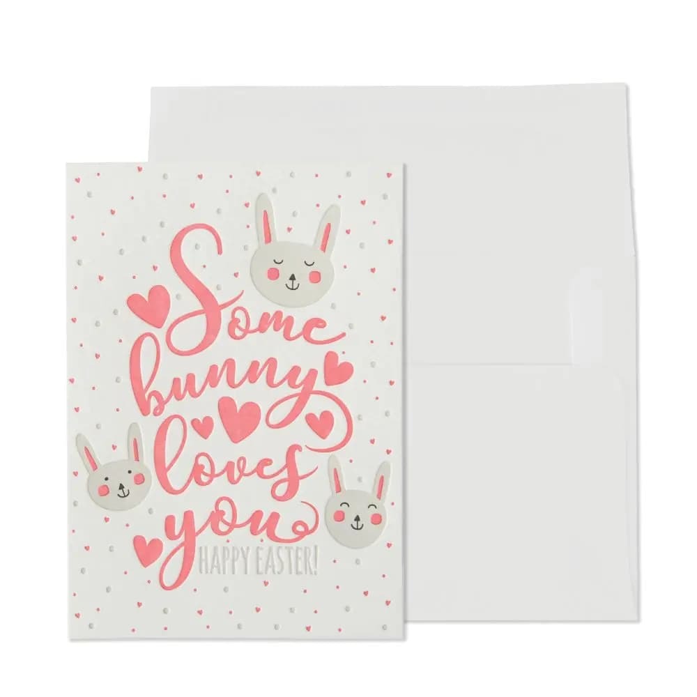 Somebunny Loves You Easter Card