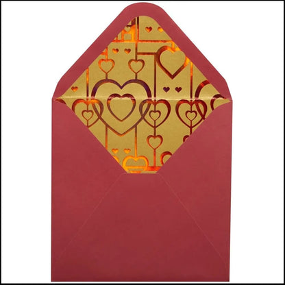 Laser Cut Eiffel Tower Valentine's Day Card
