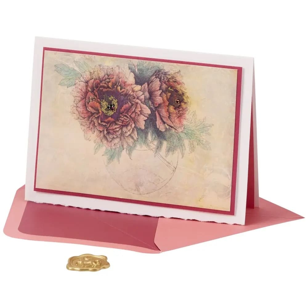 Fine Art Floral Blank Card
