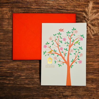 Tree with Words Mother's Day Card