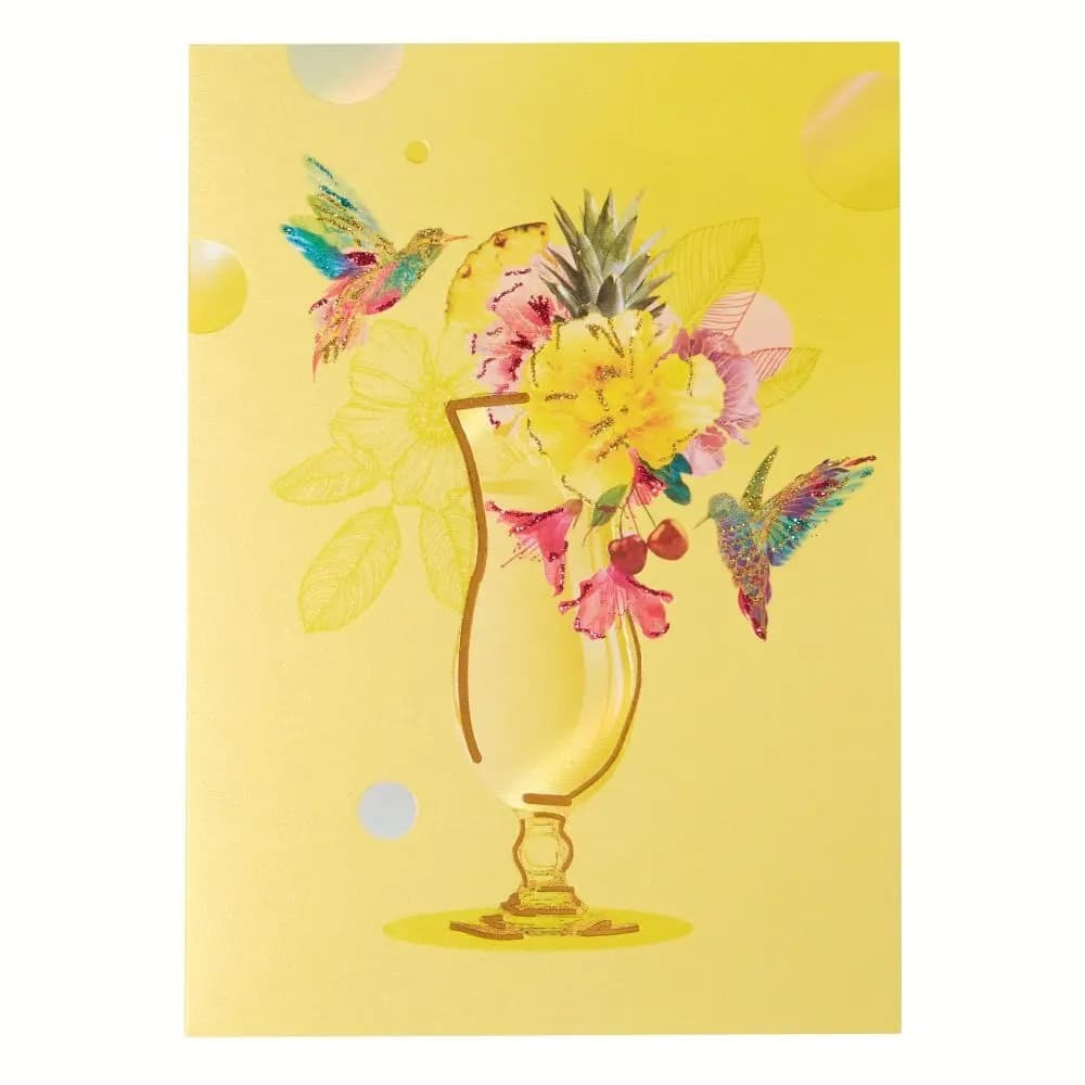 Tropical Drink Mother's Day Card